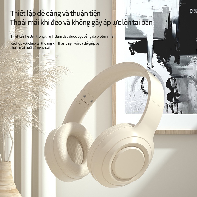 Tai nghe bluetooth SPRISE chụp tai không dây cao cấp đầy màu sắc chống tiếng ồn có thể gập lại Chơi game có Mic | BigBuy360 - bigbuy360.vn