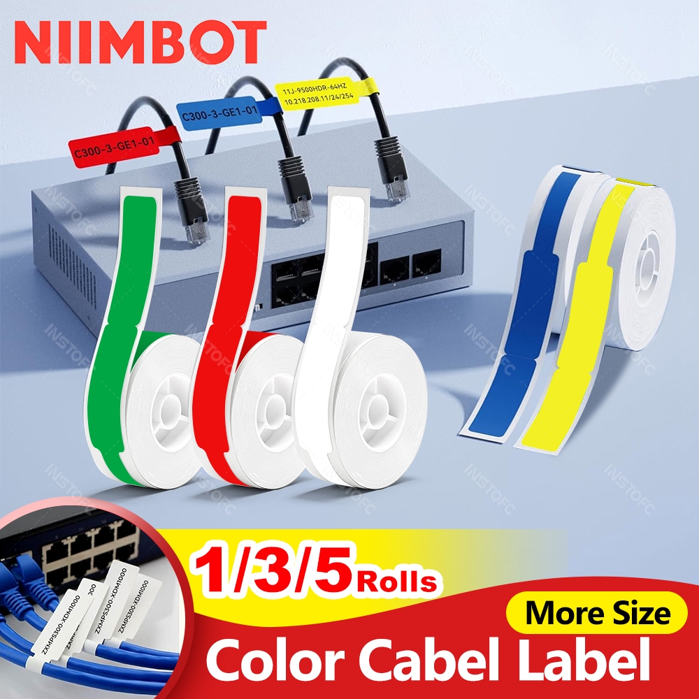Giấy dán nhãn cáp NIIMBOT Thích hợp cho máy in nhãn NIMBOT D11 / D110 / D101 / H1 / H1S