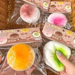 Chất Lỏng Mochi Squishy Đồ Chơi Capybara Thực Phẩm Thực Tế Căng Thẳng Đồ Chơi Phục Hồi Chậm Taba Squ