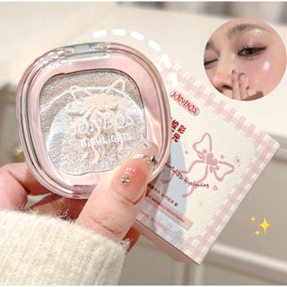 Xixi Shimmer Glitter Highlighter Powder Palette Glitter Eyeshadow Body Face Contour High Gloss Powder Trang điểm lâu trôi NO.J115 