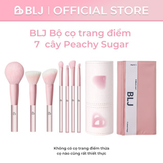 Bộ cọ trang điểm BLJ Peachy Sugar 7 chiếc Dụng cụ trang điểm nhẹ nhàng và thân thiện với da