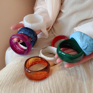 [Jewbeauty] Vòng tay mặt rộng hình không đều thiết kế đơn giản vòng tay cá tính cao cấp thời trang trang trang sức tay mới bán buôn