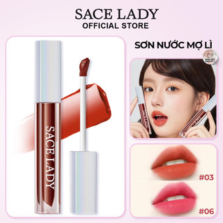  Son Tint SACE LADY Chống Thấm Nước Matte Liquid Lip Glaze Velvet Matte Lip & Cheek Mỹ Phẩm 