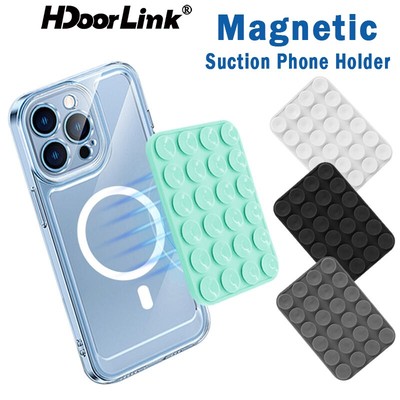 Giá đỡ điện thoại hút từ tính HdoorLink Magsafe Silicone Hút cốc Giá đỡ điện thoại Giá đỡ điện thoại đa năng