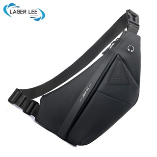 Laber LEE Túi đeo chéo nam Túi đeo ngực chống nước Hợp thời trang Túi đeo vai Messenger mát mẻ