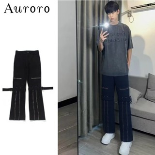 Quần ống loe unisex hiphop quần jogger oversize quần kaki nam from rộng thời trang quần baggy nam trẻ tuổi simple quần hộp nam
