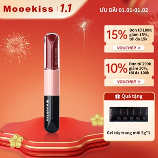 Son Mooekiss Serum Dưỡng Không Dính Cốc Hiệu ứng Tráng Gương Hai đầu đa Năng 3ml+3ml