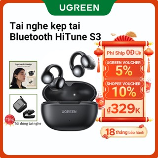 Tai Nghe Bluetooth 5.4 UGREEN S3 Thiết Kế Kẹp Tai, Âm Thanh Mở Tai, Tích Hợp Thoại HD & Khử Tiếng Ồn Khi Gọi, Dành Cho Thể Thao, Chống nước IPX5 và Thời gian phát lên đến 7,5 giờ