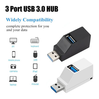 Bộ chia 3 cổng Hub Mini USB 3.0 Bộ chuyển đổi truyền dữ liệu tốc độ cao