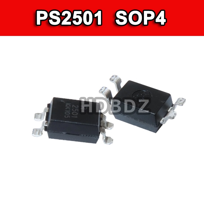 10 ~ 50 CÁI PS2501 SOP4 DIP4 2501 Chip cặp quang IC