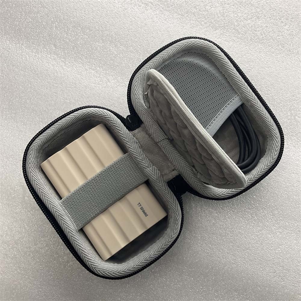 Di Động Chống Trầy Xước EVA Cứng Bảo Vệ Du Lịch Hộp Đựng Túi Bảo Quản Cho Samsung T7 Shield SSD Ổ Cứ