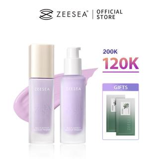Kem Lót kem chống nắng mỹ phẩm ZEESEA Trang kem nền Điểm Mặt  Kem Lót Dưỡng Ẩm Cách Khuyết Điểm Làm Sáng Tông Màu 30g/1pcs + [Free Gift]Khăn tẩy trang 1pcs