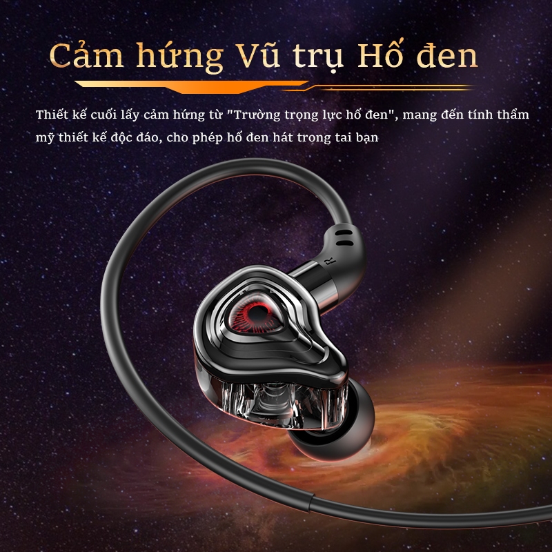 Tai nghe nhét tai SPRISE G59 có dây Chơi Game Bass Với Mic Kép Khử Tiếng Ồn HiFi PC Để Bàn Đa Năng 3.5mm/TypeC | BigBuy360 - bigbuy360.vn