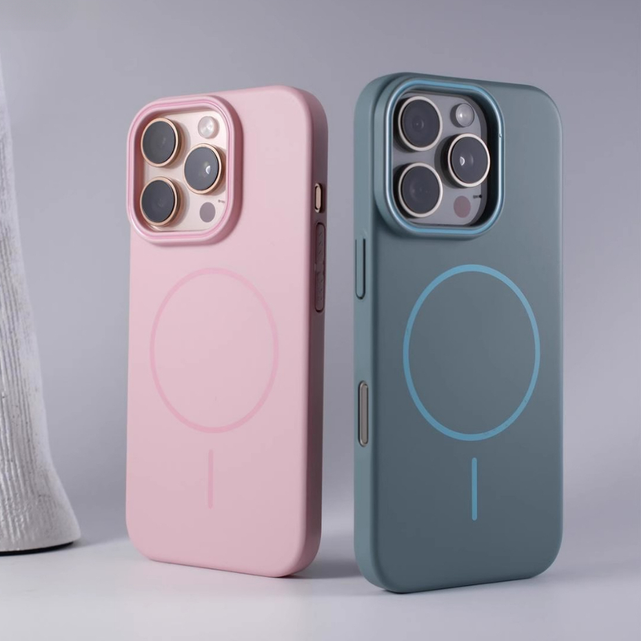 Ốp lưng iPhone cùng phong cách mờ tương thích cho iPhone 16 Pro MAX 15 14 13 12 11 Pro MAX với từ tính 12mini 13mini 14 / 15 / 16plus XR X XS MAX chống sốc chống rơi lưng cứng