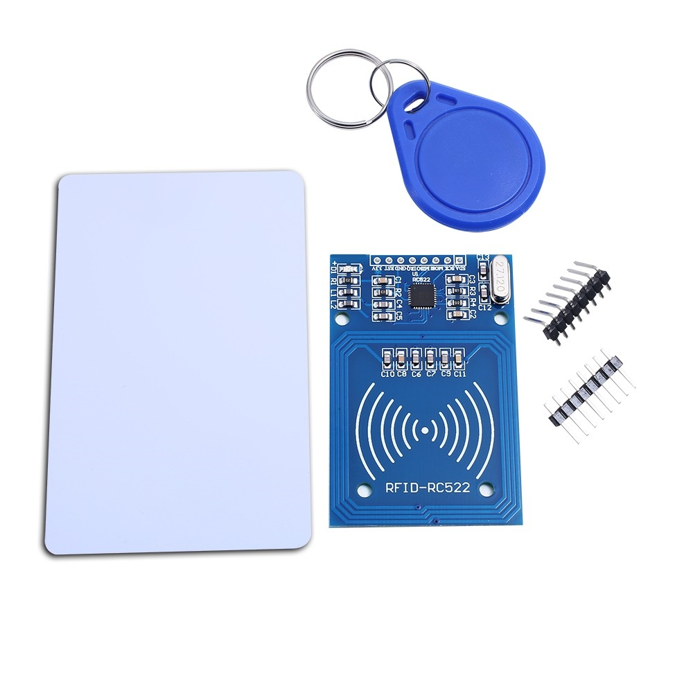 Mô-đun cảm ứng thẻ IC RFID RFID Mfrc-522 RC522 Thẻ Fudan miễn phí