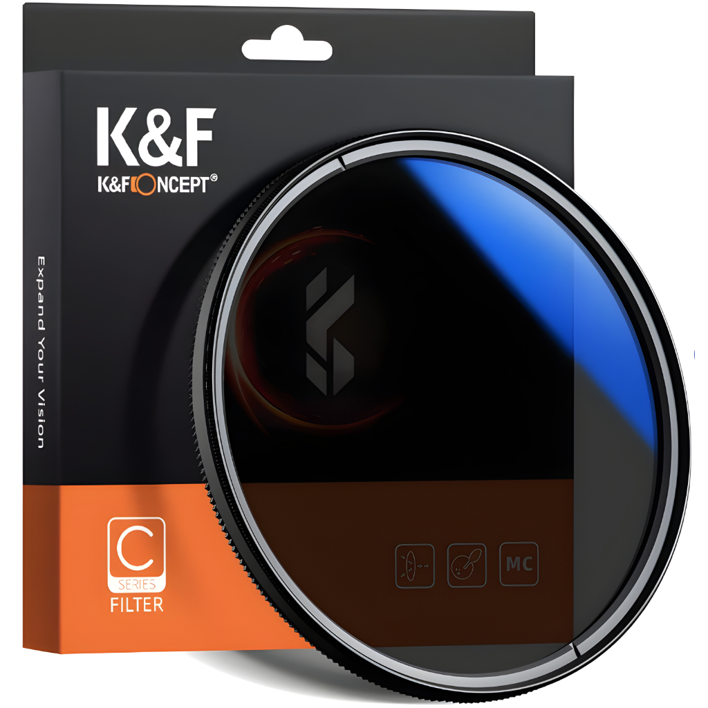 K&F Concept MC CPL Bộ lọc ống kính Máy phân cực tròn Ultra Slim Blue Multi Coated (37mm - 82mm)...