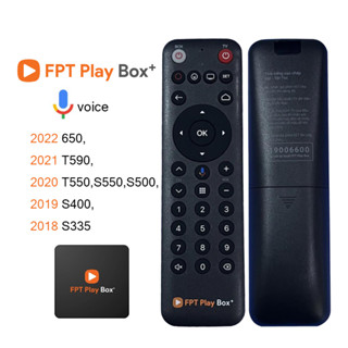 Chính hãng100% giọng nói remote điều khiển đầu thu FPT Play BOX   2022 650, 2021 T590, 2020 T550, S550, S500, 2019 S400, 2018 S335