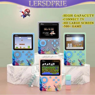 Máy chơi Game cầm tay G5 Kết nối với TV Hình ảnh rõ ràng và âm thanh Macaron Màn hình Contra Mini Arcade Hộp chơi Game di động