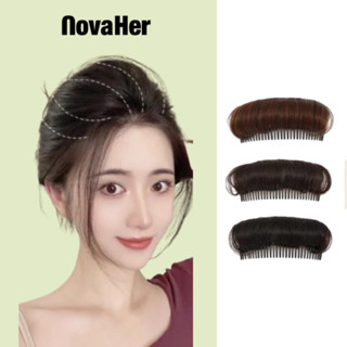 Tóc Giả Kẹp phồng mái cho nữ, độn phồng tóc làm phồng chân tóc một cách tự nhiên NovaHer