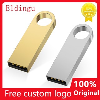 Trình điều khiển bộ nhớ Flash Logo cá nhân tùy chỉnh miễn phí 32GB 16GB 8GB 4GB 2GB 1GB USB2.0 Thẻ nhớ chống nước bằng kim loại 64GB 128GB Trình điều khiển bút dung lượng thực, Thích hợp cho điện thoại di động, máy tính, loa, TV