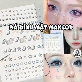 🦋glamcharm🦋[MẪU MỚI] Charm Đá Đính Mặt 3D Lấp Lánh Hỗ Trợ Trang Điểm Makeup Thiết Kế Nail