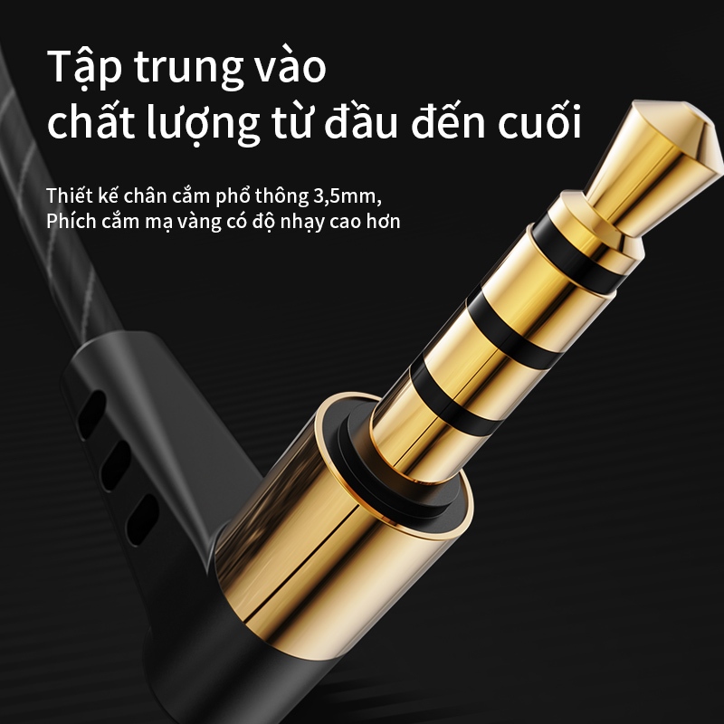 Tai nghe nhét tai SPRISE X6 có dây tích hợp mi cờ rô âm lượng điều chỉnh được cao cấp | BigBuy360 - bigbuy360.vn
