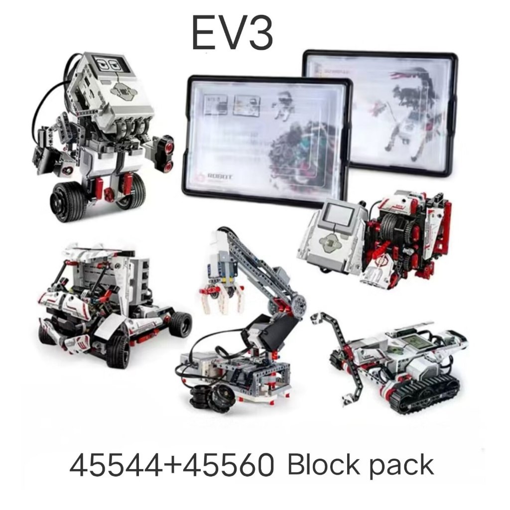 EV3 Lập Trình Robot Khoa Học Giáo Dục Khối Xây Dựng 45544 + 45560 Lắp Ráp Máy Giáo Dục Đồ Chơi Trẻ E