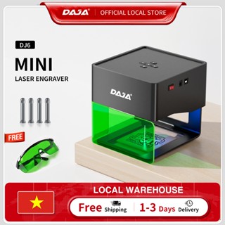 Daja DJ6 Máy Khắc Laser Mini Di Động Máy Khắc Laser Hoàn Toàn Tự Động DIY Sáng Tạo Sản Xuất Máy Tính Gia Đình Thiết Bị Di Động Liên Kết