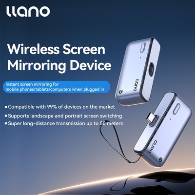 Bộ phát và thu HDMI không dây Llano Bộ mở rộng HDMI không dây 1080P 2.4G / 5G để phát trực tuyến âm thanh Video để giám sát cho TV Box / PC / Laptop / HDTV / Máy chiếu