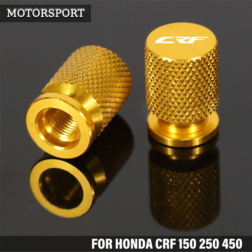 CNC Nhôm Phụ Kiện Bánh Xe Lốp Van Thân Mũ Cho Xe HONDA CRF 150 250 450 CRF150 R / F CR450 R / X / RX