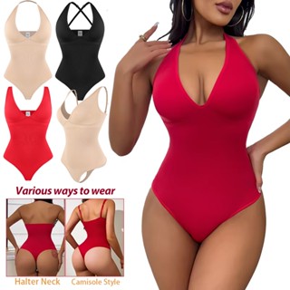  Fajas Colombianas Thông Bodysuit Nữ Seam-free Shapewear Flat Bụng Eo Huấn Luyện Body Shaper Mông Nâng Quần Lót Giảm Béo Quần Áo Nữ 