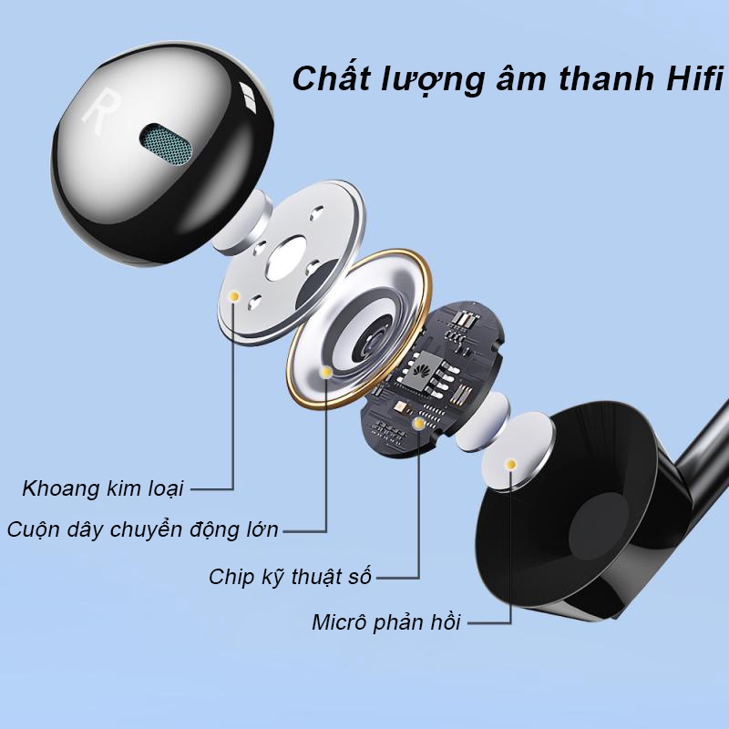 Tai nghe nhét tai SPRISE có dây android tích hợp micro chống ồn và nút điều khiển âm lượng tiện lợi | BigBuy360 - bigbuy360.vn