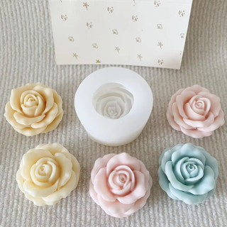 Hoa Nở Hoa Hồng Hình Silicone DIY 3D Khuôn Bánh Fondant Xà Phòng Cupcake Kẹo Chocolate Thạch Trang Trí Khuôn Làm Bánh