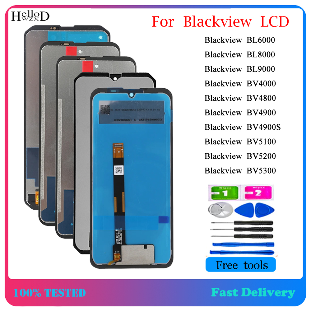 Dành Cho BlackView BL6000 BL8000 BL9000 BV4000 BV4800 BV4900 BV4900S BV5100 BV5200 BV5300 Màn Hình H