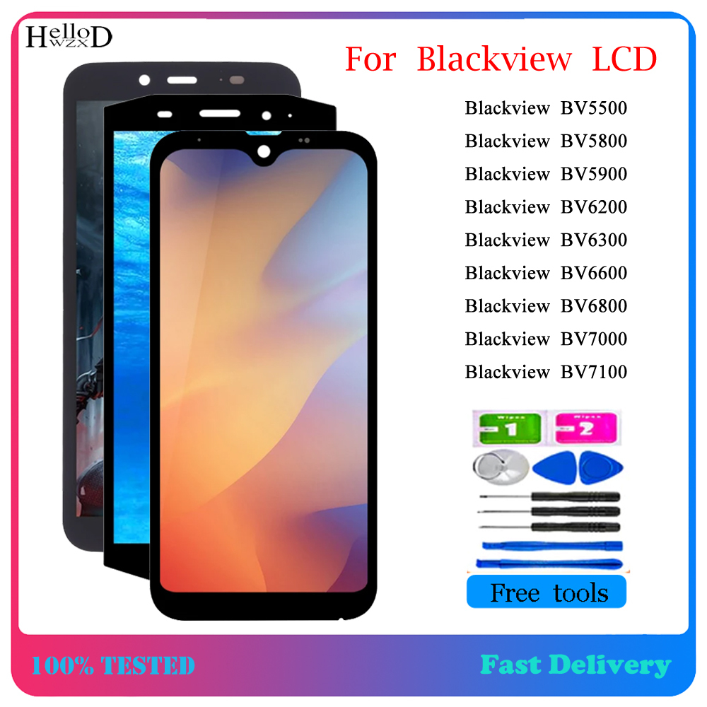 Dành Cho Blackview BV5500 BV5800 BV5900 BV6600 BV6300 BV6800 BV7000 BV7100 Màn Hình Hiển Thị Bảng Số