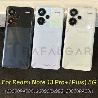 Ốp điện thoại Cửa Pin Cho Xiaomi Redmi Note 13 Pro + Plus 5G 23090RA98C 23090RA98G 23090RA98I Thay Thế + Nhãn Dán Dính