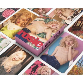 Hộp 55 Tấm Ảnh lomo Card jennie jisoo lisa Blackpink Kỉ Niệm Lần Thứ 7 jy