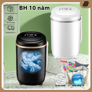 Máy Giặt Mini Doux [BH10 năm] Giặt Giày Quần áo Vắt , Máy Giặt Sấy Mini ,Tia UV , Hẹn Giờ, Tự động