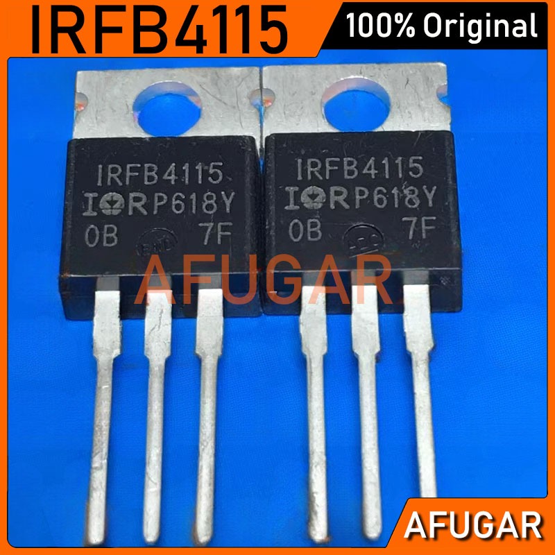 5 Chiếc IRFB4115 TO-220 IRFB 4115 IRFB4115PBF TO-220 N-channel 150V / 104A MOSFET Transistor