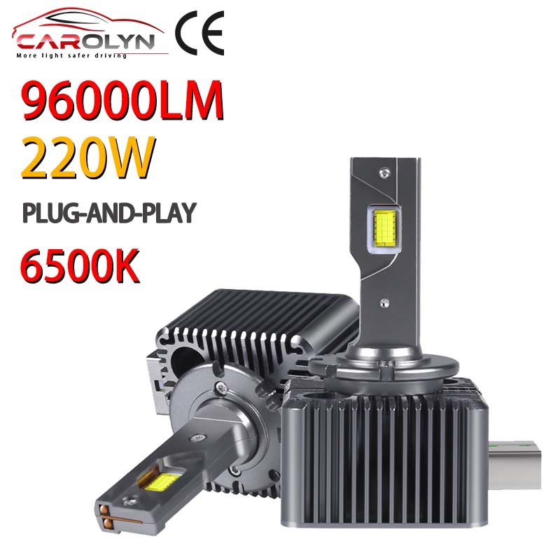 Đèn pha ô tô LED D SERIES D1S Bóng đèn HID D3S D2S D4S D5S D8S D1R D3R 96000LM 220W 6500K Đèn tự độn