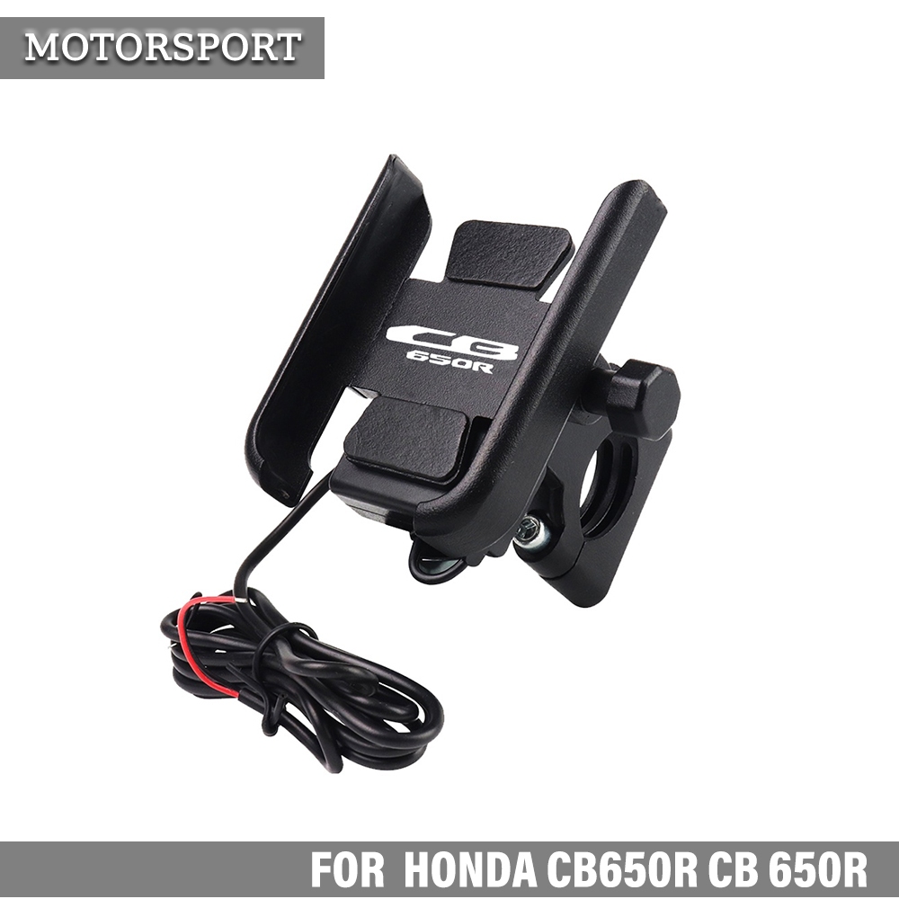 Dành Cho Xe Honda CB650R CB 650R Xe Máy Giá Đỡ Điện Thoại Xe Máy Tay Cầm Gương Chiếu Hậu Giá Đỡ Điện