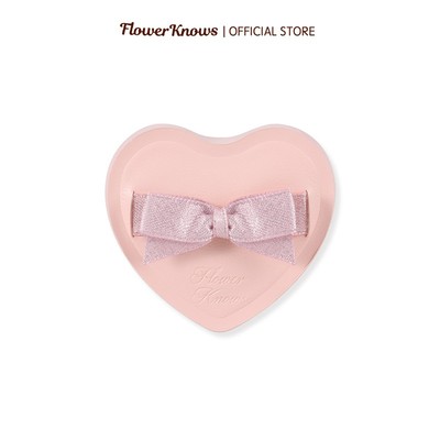 Bộ sưu tập Flower Knows Strawberry Cupid Powder Puff hình trái tim [Món quà hoàn chỉnh] fk2026