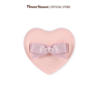  Bộ sưu tập Flower Knows Strawberry Cupid Powder Puff hình trái tim  Món quà hoàn chỉnh  