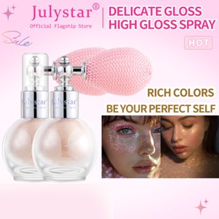 【NEW Julystar Phấn Bắt Sáng 3.5g - Ngọc Trai Highlight Bắt Sáng / Phấn Trắng Bắt Sáng - Glint Highlighter - Phấn Bắt Sáng Lì / Bắt Sáng Highlight - Ngọc Trai Tự Nhiên Fine Shine Brightening Lasting Gloss Fine Pink Highlighter Spray Nhẹ