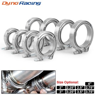 2 "2.25" 2.5 "2.75" 3 "3.25" 3.5 "3.75" 4 inch 304 Ống xả bằng thép không gỉ V Band Kẹp mặt bích Kit Nam Nữ FLANGE