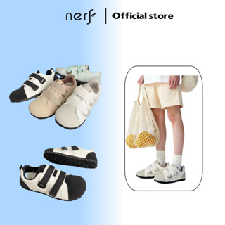 Xấu xí Dễ Thương Velcro Giày Thể Thao Nữ Đạo Đức Huấn Luyện Mùa Thu Bán Chạy Sang Trọng Niche Ballet Puff Da Thể Thao Giày Trắng