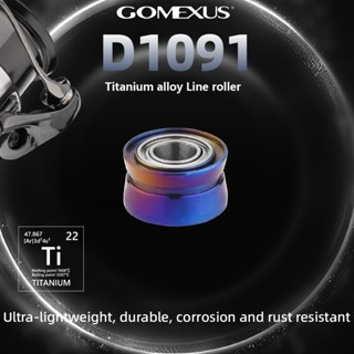  Gomexus D1091 Dòng Con Lăn Câu Cá Hợp Kim Titan Vòng Bi Thích Hợp Cho NASCI Sedona Quay Câu Cá Phụ Kiện Mịn Xoay Cao Độ Cường Lực Cao 