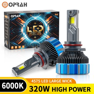 Oprah 2 Chiếc S160 PRO 320W Công Suất Cao Siêu Sáng H4 Đèn Pha LED 4575 Đèn Pha H1 H7 H11 9005 9006 Bóng Đèn Pha Ô Tô Cao Thấp Bóng Đèn Chùm