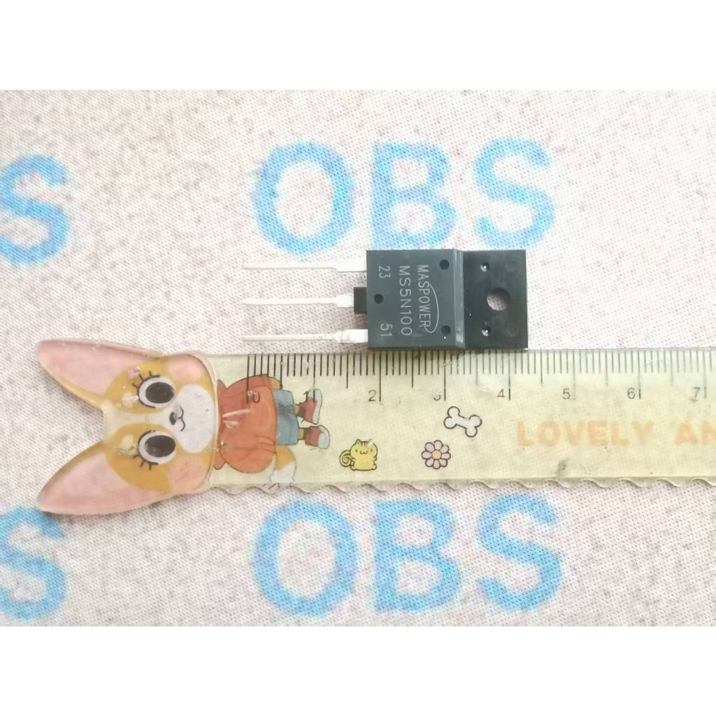 ((1 Cái) Ống hiệu ứng trường MS5N100 MS5N100 TO-3PF 5A / 100V