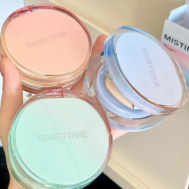 Mistine Dundar Air cushion bb cream Kem che khuyết điểm Kiểm soát dầu Giữ trang điểm trên da dầu dưỡ